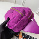 M44624 LV OUTDOOR 腰包 Monogram 图案牛仔布 LV腰包 紫色