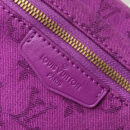 M44624 LV OUTDOOR 腰包 Monogram 图案牛仔布 LV腰包 紫色