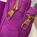 M44624 LV OUTDOOR 腰包 Monogram 图案牛仔布 LV腰包 紫色