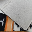 M67822 LV BRAZZA 钱夹 Monogram White 帆布钱包 LV西装夹 白色
