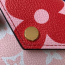 M67641 LV ZOE 钱夹 Monogram 涂层帆布信封钱包 红色