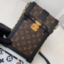 M63913 LV TRUNK VERTICAL 链条包 Monogram Reverse涂层帆布 S形锁扣包