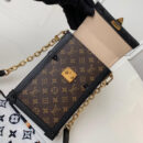 M63913 LV TRUNK VERTICAL 链条包 Monogram Reverse涂层帆布 S形锁扣包