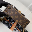 M67873 LV TRUNK VERTICAL 链条包 Monogram Reverse涂层帆布 S形锁扣包