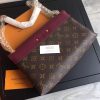 M41200 LV PallasChain手袋 Monogram帆布女包 LV链条包 紫色