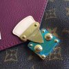 M41200 LV PallasChain手袋 Monogram帆布女包 LV链条包 紫色