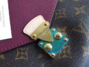 M41200 LV PallasChain手袋 Monogram帆布女包 LV链条包 紫色