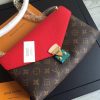 M41201 LV PallasChain手袋 Monogram帆布女包 LV链条包 红色