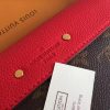 M41201 LV PallasChain手袋 Monogram帆布女包 LV链条包 红色