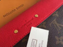 M41201 LV PallasChain手袋 Monogram帆布女包 LV链条包 红色