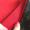 M41201 LV PallasChain手袋 Monogram帆布女包 LV链条包 红色
