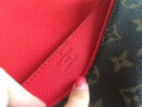 M41201 LV PallasChain手袋 Monogram帆布女包 LV链条包 红色