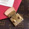 M50070 LV PallasChain手袋 Monogram帆布女包 LV链条包 玫红