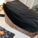 N40177 LV BEAUBOURG 手袋 Damier Ebene 帆布咖啡格女包 黑色