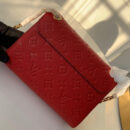 M44554 LV VAVIN BB 手袋 Monogram Empreinte 皮革女包 红色