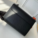 M52503 LV Twist 中号手袋 Epi皮革女包 LV锁扣包 黑色