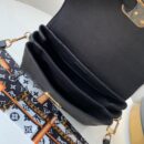 M53941 LV Georges BB手袋 Monogram Empreinte皮革压花女包 黑色