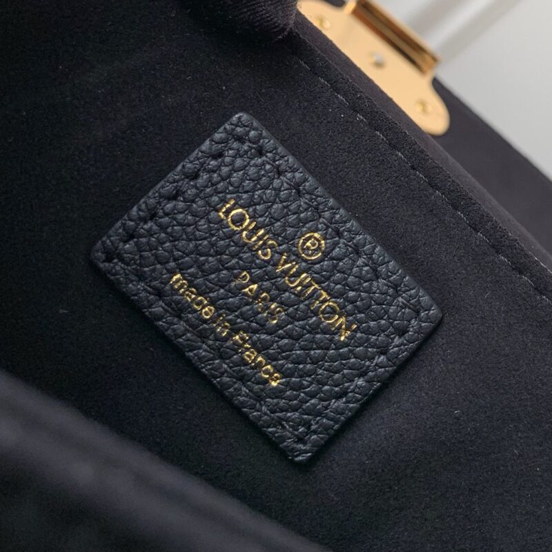 M53941 LV Georges BB手袋 Monogram Empreinte皮革压花女包 黑色 - Image 8