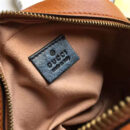 550154 Gucci手袋 GG Marmont 斜纹绗缝皮革 圆形 Gucci迷你肩背包 砖红色