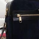 517080 Gucci Ophidia系列 经典款 麂皮 小号肩背包 黑色
