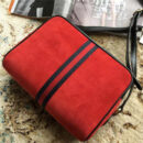 517080 Gucci Ophidia系列 经典款 麂皮 小号肩背包 红色