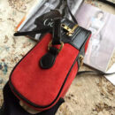 517080 Gucci Ophidia系列 经典款 麂皮 小号肩背包 红色