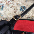 517080 Gucci Ophidia系列 经典款 麂皮 小号肩背包 红色