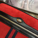 517080 Gucci Ophidia系列 经典款 麂皮 小号肩背包 红色