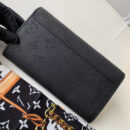 M60143 LV Iris 钱夹 小牛皮打孔通花Monogram图案钱夹 黑色