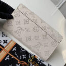 M60177 LV Iris 钱夹 小牛皮打孔通花Monogram图案钱夹 象牙白