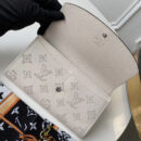 M60177 LV Iris 钱夹 小牛皮打孔通花Monogram图案钱夹 象牙白
