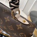 M44669 LV CLUNY 中号手袋 Monogram 帆布包身编织手柄女包