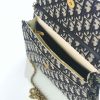 M5620 Dior Oblique女包 提花帆布 迪奥链条包 Dior手拿包 灰黑色