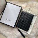 473881 GUCCI Gucci Signature 柔软质地 男包 手拿腕包 黑色