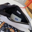 M30247 LV OUTDOOR 腰包 Monogram 帆布男包 LV腰包 白色