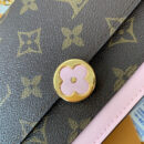 M67405 LV FLORE 链条包 Monogram 帆布配小牛皮女包 LV链条包 粉色