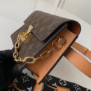 M44667 LV S LOCK 小号腰包 Monogram 涂层帆布女包 LV腰包