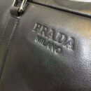 Prada普拉达男包 Prada男士公文包 小牛皮软皮 普拉达手提包 黑色