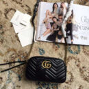476433 Gucci 古驰女包 绗缝皮革 Gucci Nano 古驰拉链手袋 黑色