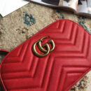 476433 Gucci 古驰女包 绗缝皮革 Gucci Nano 古驰拉链手袋 红色