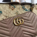 476433 Gucci 古驰女包 绗缝皮革 Gucci Nano 古驰拉链手袋 奶茶色