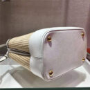1BA212 Prada Panier 纤维编织 Prada手工编织 普拉达手提袋 白色