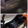 1BA212 Prada Panier 纤维编织 Prada手工编织 普拉达手提袋 黑色