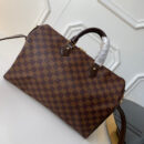 N41366 LV Speedy 35 手袋 （配肩带） Damier Ebene 帆布女包 LV枕头包