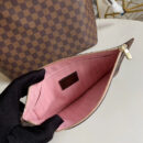 N41603 LV Neverfull 中号手袋 Damier Ebene咖啡格 LV购物袋