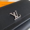 M62329 LV LOCKME II 钱夹 LV长款拉链钱夹 黑色