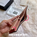 460185 Gucci Animalier系列卡包 Gucci卡包 Gucci零钱夹 浅粉