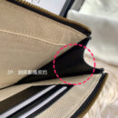 475317 Gucci GG Marmont系列皮革手拿包 蜜蜂金属配件手包 黑色