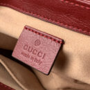 583571 Gucci GG Marmont 系列迷你手提包 斜纹绗缝皮革女包 黑色
