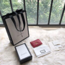 443127 Gucci GG Marmont系列卡片夹 Gucci卡包 红色